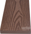 WPC dřevoplastová plotovka rovná 13x90 - Teak - 3D imitace dřeva