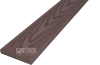 WPC dřevoplastová plotovka rovná 13x90 - Brownish Red