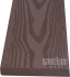 WPC dřevoplastová plotovka rovná 13x90 - Brownish Red - po vláknech hladký povrch plotovky