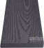 WPC dřevoplastová plotovka rovná 13x90 - Dark Grey - po vláknech hladký povrch plotovky