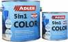 ADLER 5in1 Color - univerzální vodou ředitelná barva v objemu 0.75 l a 2.5 l