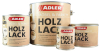 ADLER Holzlack - vodou ředitelný lak v objemu 0.125 l, 0.375 l, 0.75 l a 2.5 l