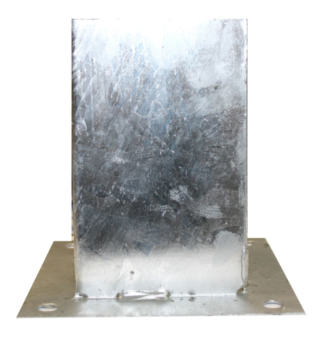 Kotvící botka čtvercová 100x100x2,0mm