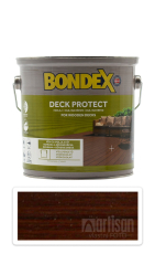 BONDEX Deck Protect - ochranný syntetický olej na dřevo v exteriéru 2.5 l Palisandr