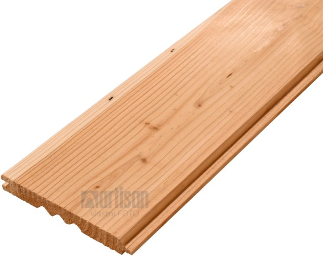 Fasádní obklady - palubky 19x146x4000 KP - Evropský modřín, kvalita AB, dovoz z DE