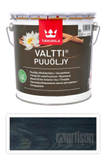 TIKKURILA Valtti wood oil - olej na terasy a nábytek 2.7 l Yö 5086