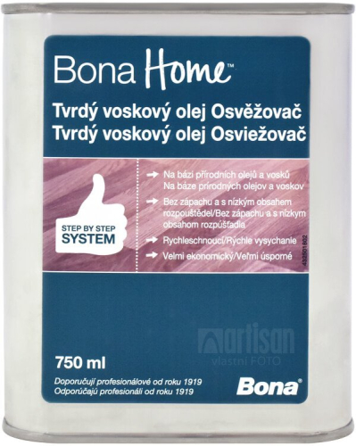 BONA Home Osvěžovač tvrdého voskového oleje 0.75 l