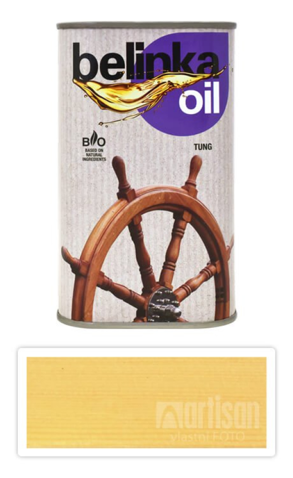 BELINKA Oil Tung - tungový olej 0.5 l Bezbarvý