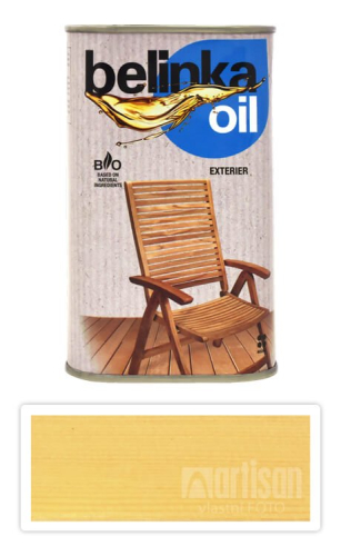 BELINKA Oil Exterier - olej na zahradní nábytek 0.5 l Bezbarvý