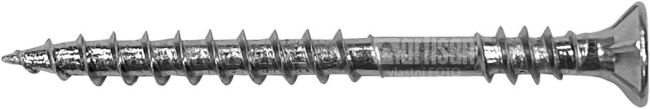 Vruty RAPI-TEC UniPlus 5x60mm, zápustná hlava, T25 galvanický zinek