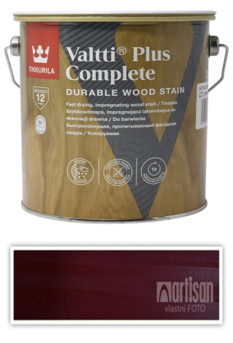 TIKKURILA Valtti Plus Complete - matná tenkovrstvá lazura 2.7 l Kihokki 5075