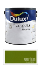 DULUX Colours of the World - matná krycí malířská barva do interiéru 2.5 l Divoké liány