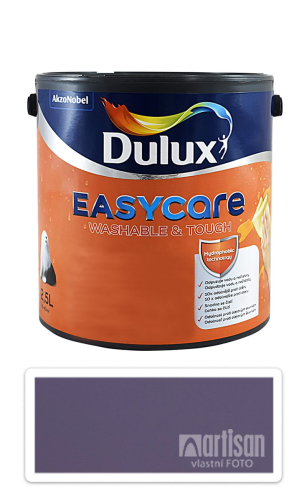 DULUX EasyCare - omyvatelná malířská barva do interiéru 2.5 l Šeřík