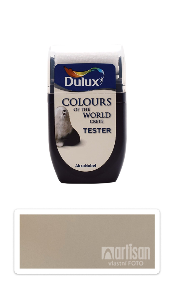 DULUX Colours of the World - matná krycí malířská barva 0.03 l Pouštní stezka vzorek