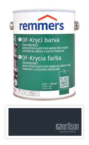REMMERS DF - Krycí barva 2.5 l Anthrazitgrau / Antracitově šedá RAL 7016