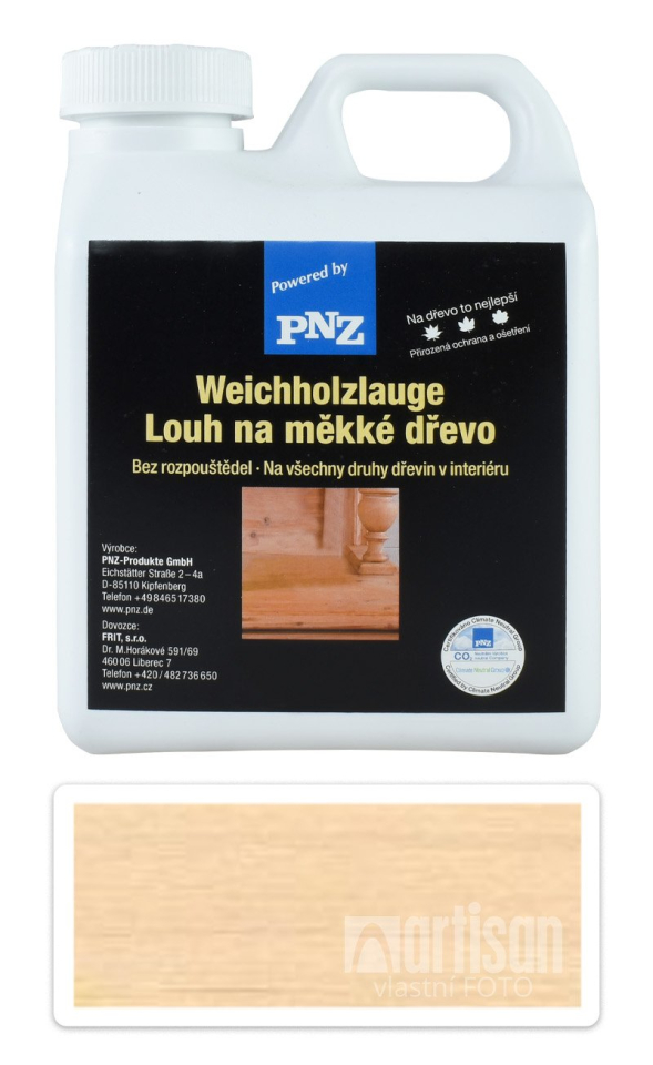 PNZ Louh na měkké dřevo 1 l Pařený dub 4
