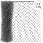 Pletivo čtyřhranné IDEAL, pozinkované se zapleteným drátem, role 15 m, 1500x2 Zn