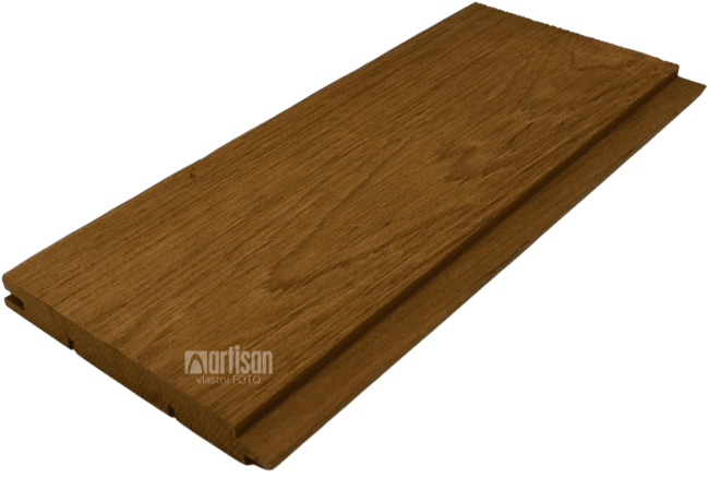 Saunové palubky 15x120x2500 DP - Thermo Olše, kartáčovaná, kvalita A