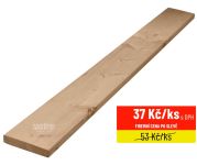 Plotovky dřevěné rovné, severský smrk 18x95x1000, kvalita BC