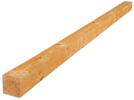 Fasádní podkladové hranoly 45x45x4000 Sibiřský modřín, kvalita AB