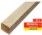 KVH hranoly NSi Smrk, délka 5000 - 100x100x5000