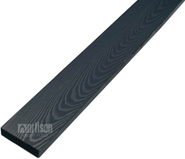 Plotovky dřevěné rovné, sibiřský modřín, barvené - odstín antracit 20x90x900, kvalita AB