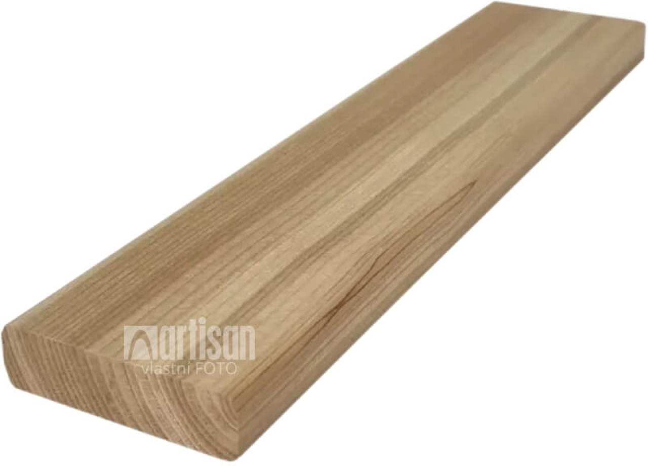 Plotovky dřevěné rovné, západní červený cedr 18x65x1850, kvalita A clear