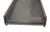 Plastový záhonový chodník Transform 360x115x1200, šedý - recyklát