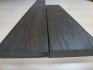 WPC plotovky Profi Dřevoplus 15x80x2000 rovné - Walnut (ořech) - řez