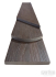 WPC dřevoplastové plotovky Dřevoplus Profi půlkulaté 15x138 - Walnut (ořech)