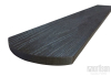 WPC dřevoplastové plotovky Dřevoplus Profi půlkulaté 15x138 - Walnut (ořech)