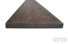 WPC dřevoplastové plotovky Dřevoplus Profi půlkulaté 15x138 - Walnut (ořech) - řez