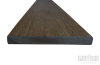 WPC dřevoplastové plotovky Dřevoplus Profi zkosené 15x138 - Teak - řez
